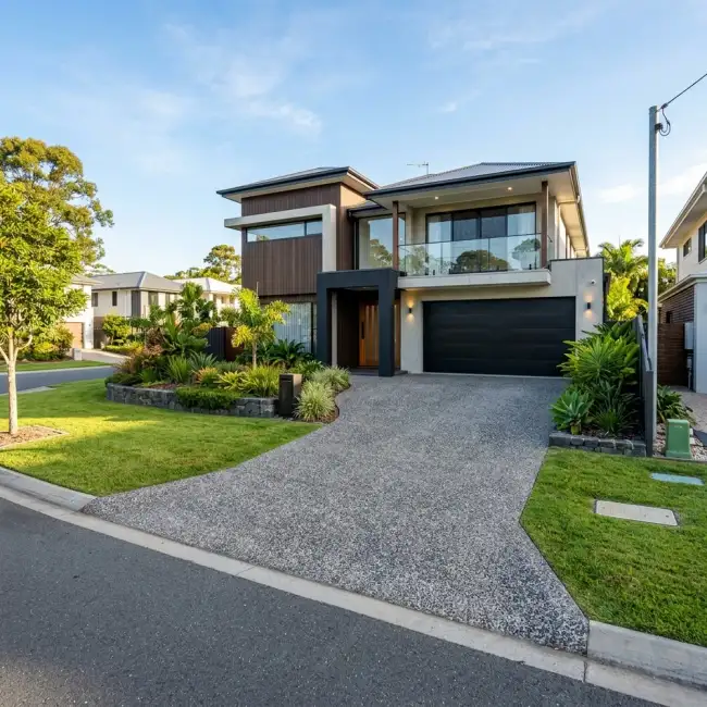 Exposed Aggregate Concrete Finish Gold Coast QLD